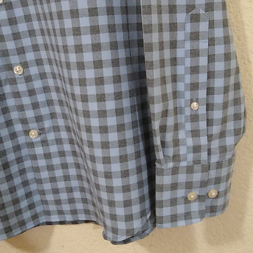 Peter Millar Button-Down -Cloud Blue - Large - image 7